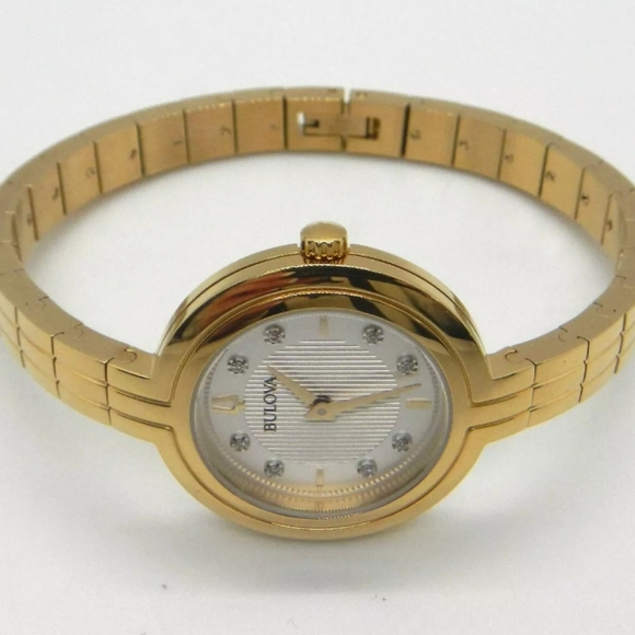 **SOLD** Bulova Rhapsody Quartz Silver Dial Ladies - Picture 3 of 8